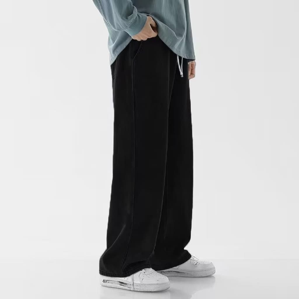 ストレートデニム リラックスデニムパンツ ドローコード仕様