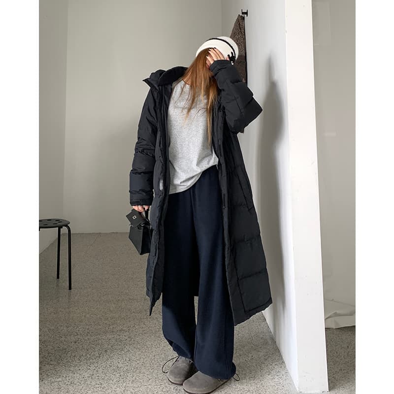 くつろぎゆったりストレートデニム