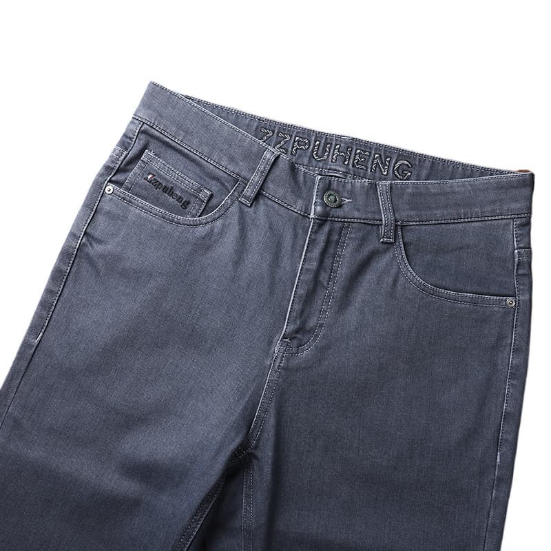 上質素材使用 ストレッチストレートデニム