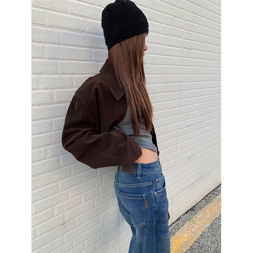 ゆったりシルエットストレートデニム