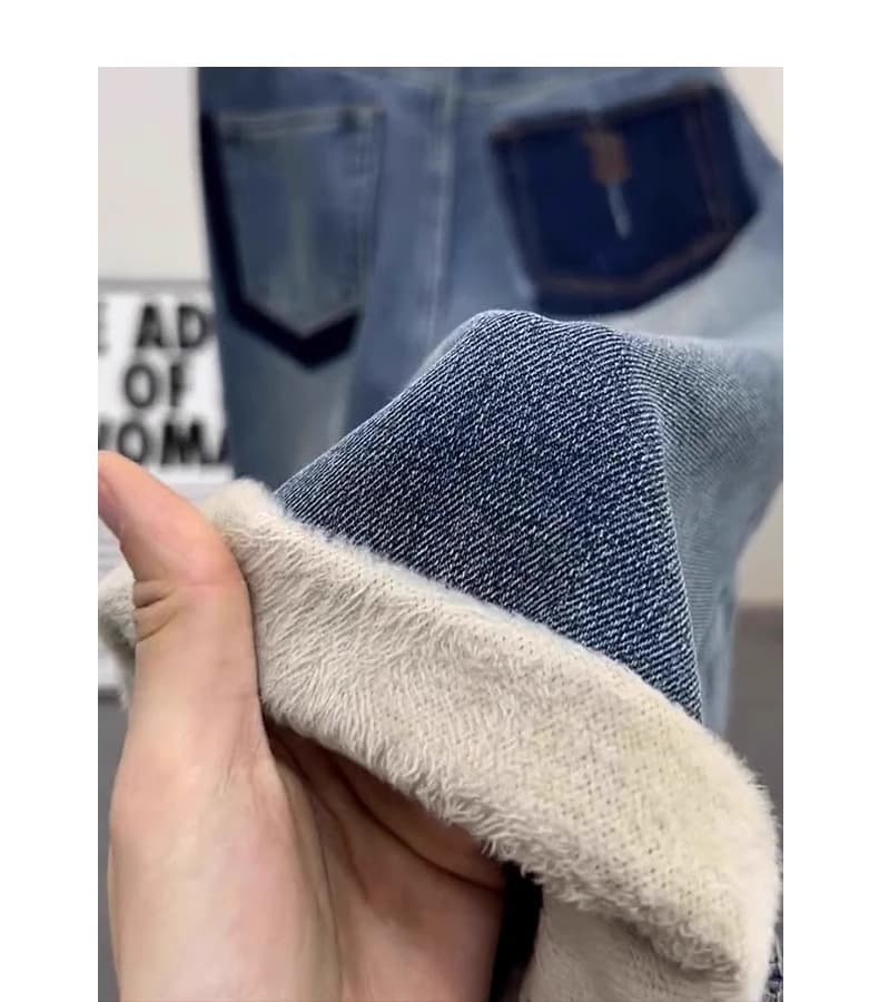 ストレートデニム ゆったりワイド デニムパンツ