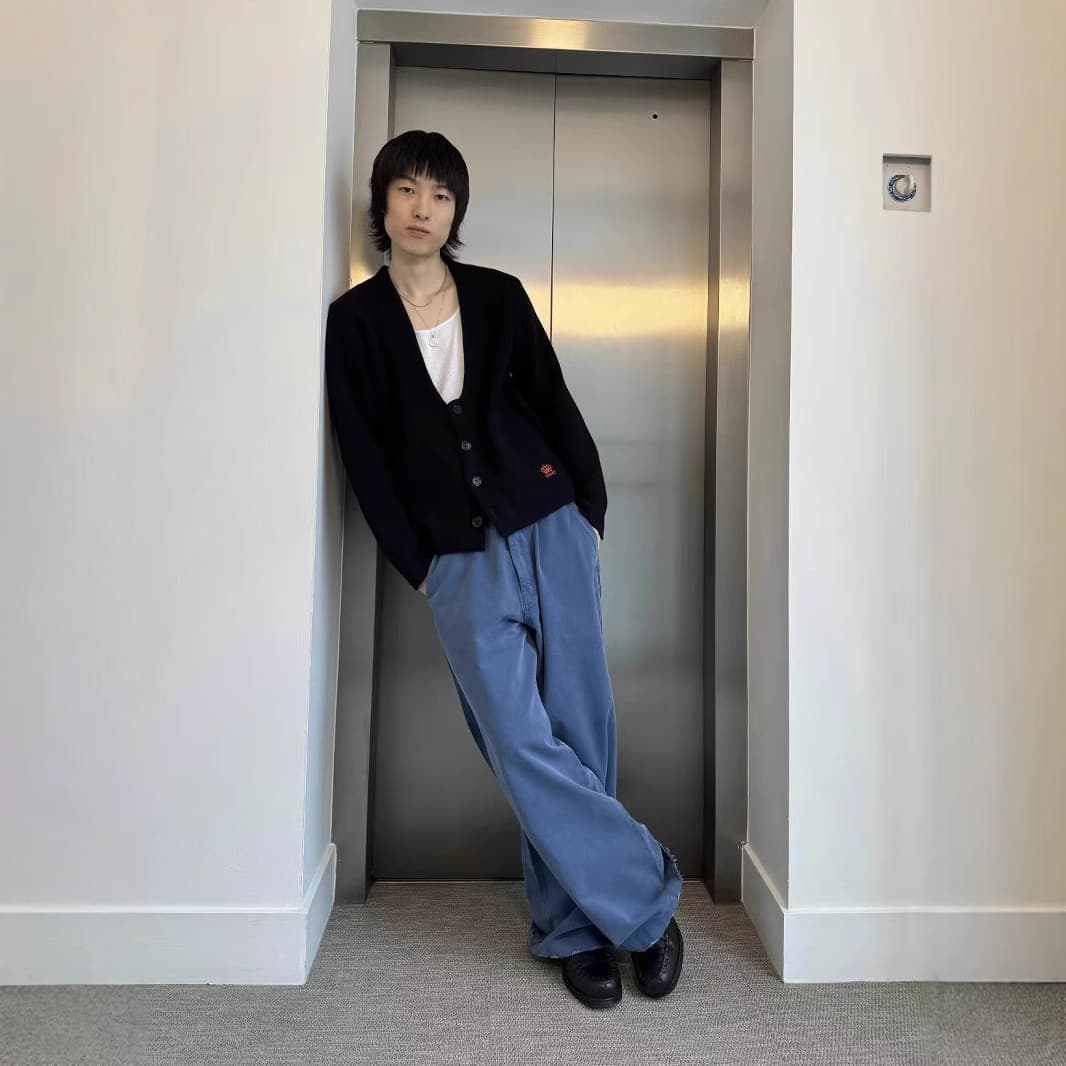 リラックスストレートデニム