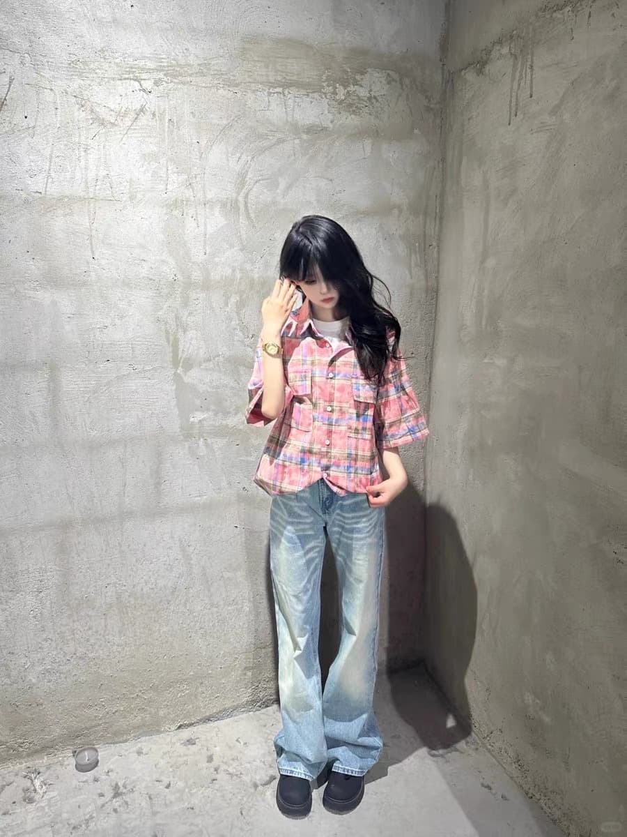 ストレートデニム クラシカル ストレート デニムパンツ